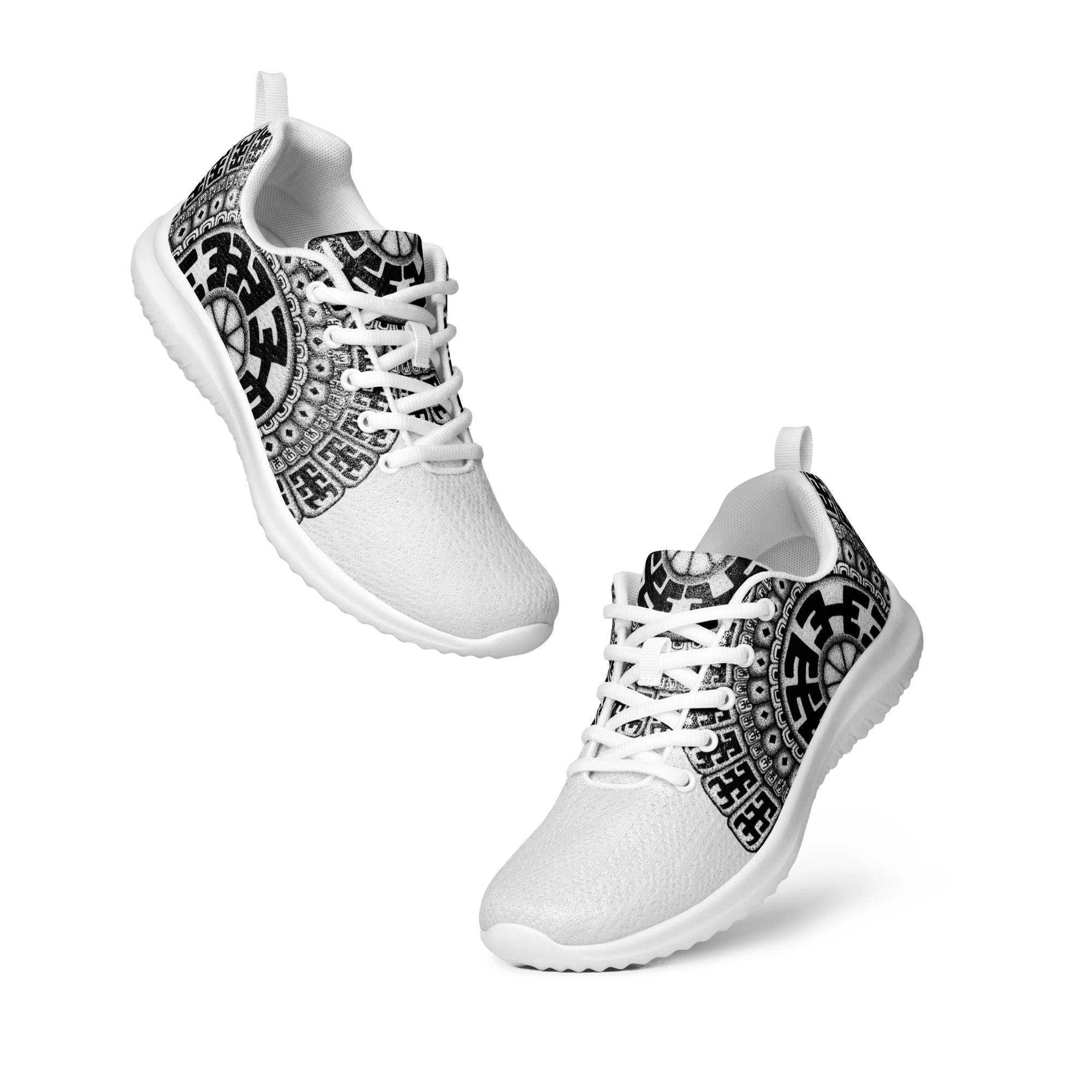 Footwear featuring the Komo design system.