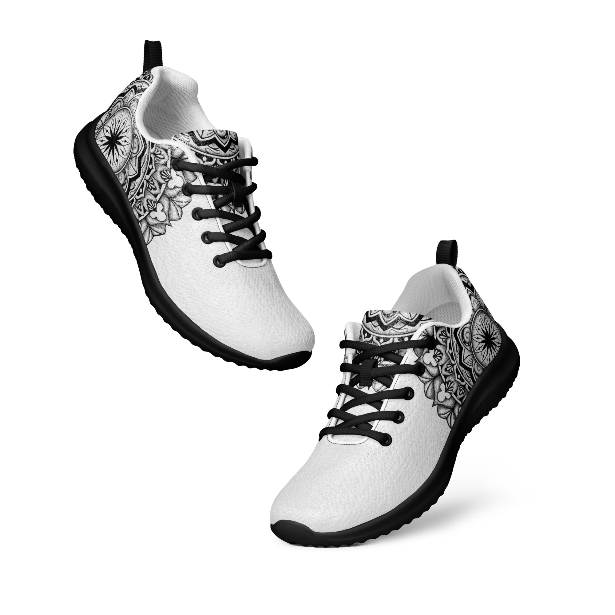 Footwear featuring the Rhythmic Pulse design system.