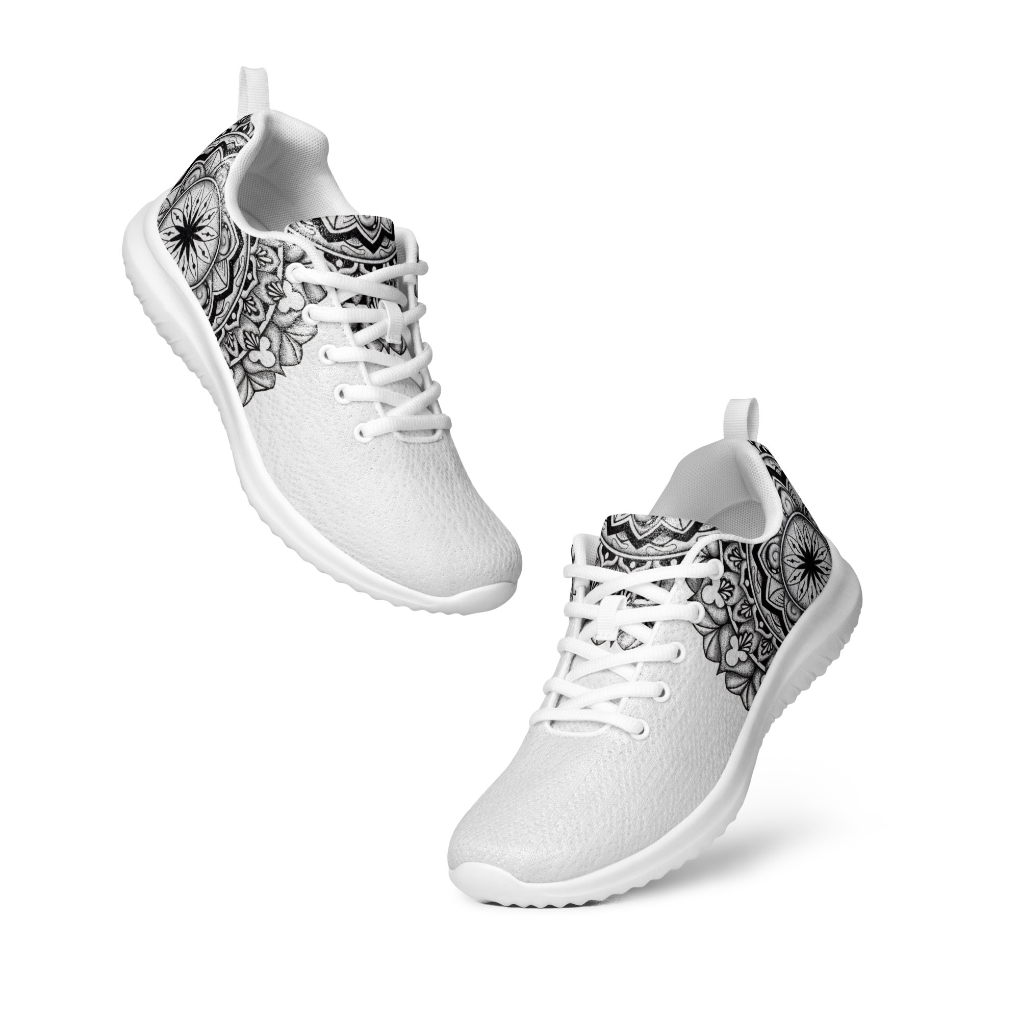 Footwear featuring the Rhythmic Pulse design system.