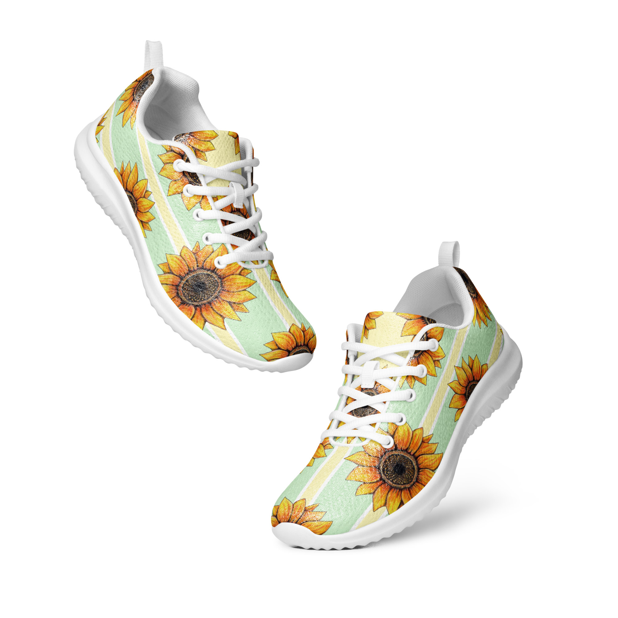 Footwear featuring the Sunflower design system.