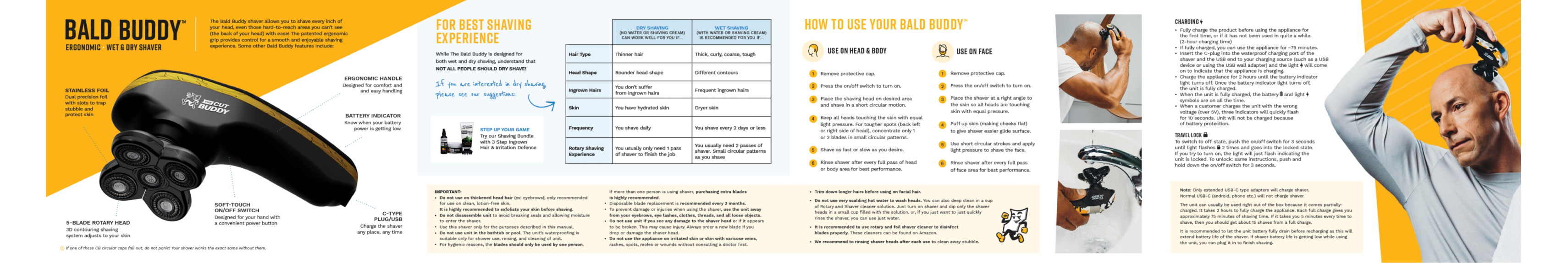 The Cut Buddy print collateral