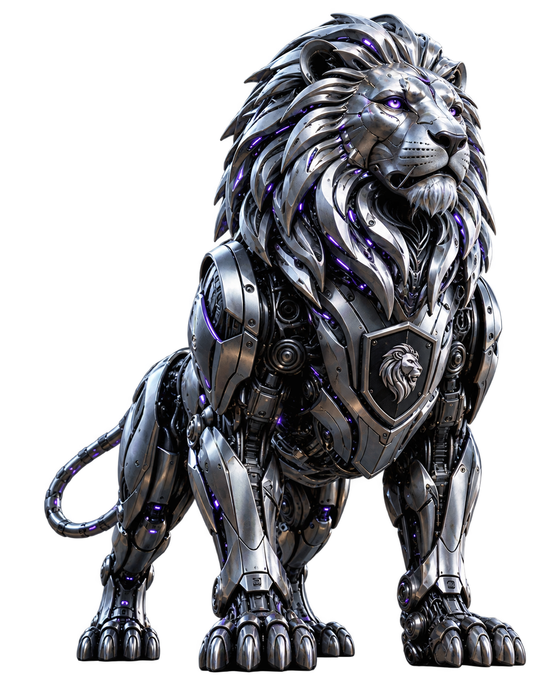 Silvermane Studios cybernetic lion