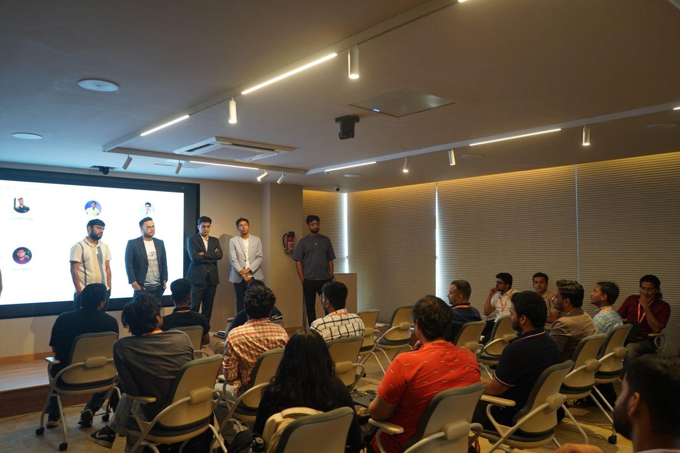 Opening session of the India AI Hackathon