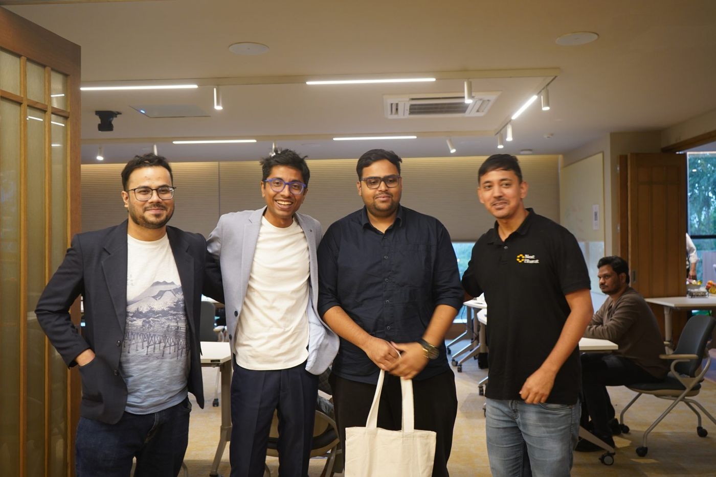 Hosts and mentors of the India AI Hackathon