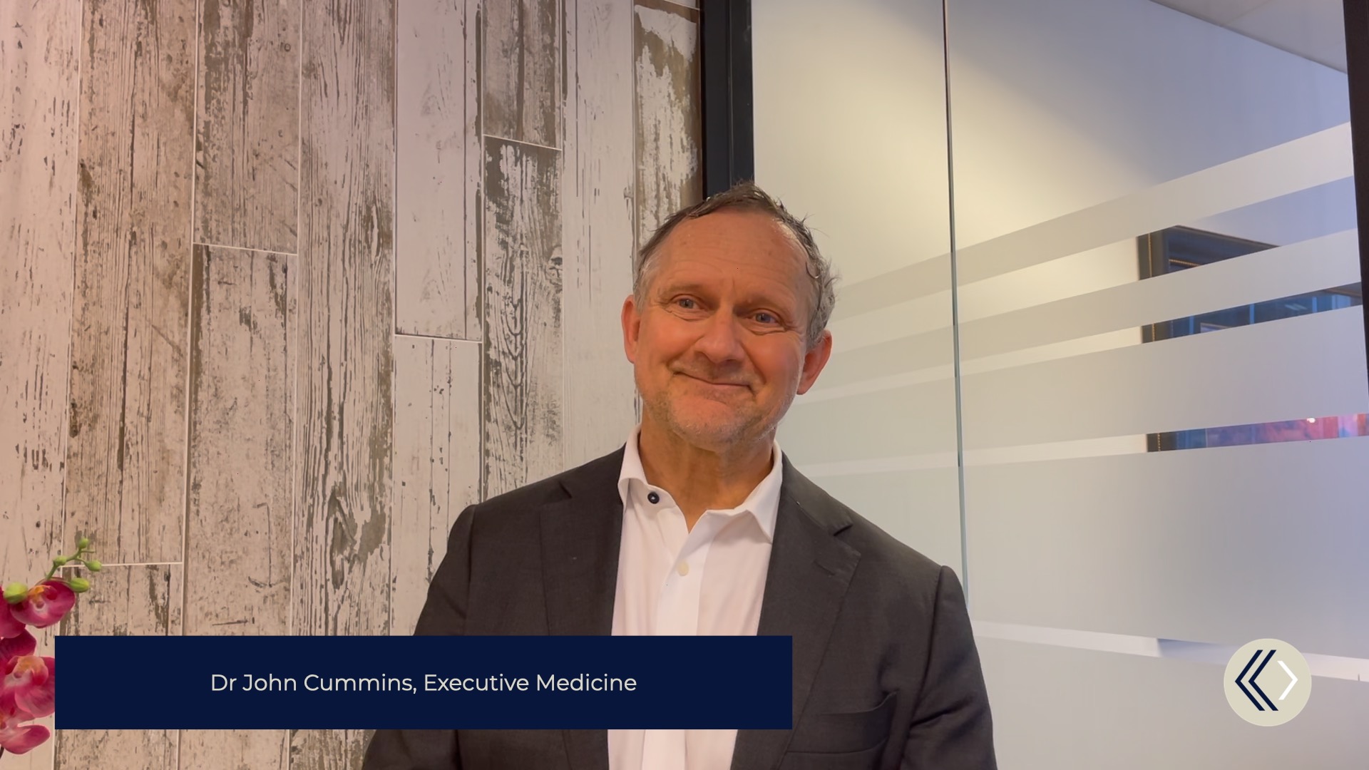 VIDEO: JACQUI SHERLOCK INTERVIEWS DR JOHN CUMMINS, EXECUTIVE MEDICINE