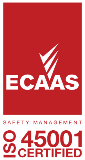 ECAAS certified ISO 45001 safety management