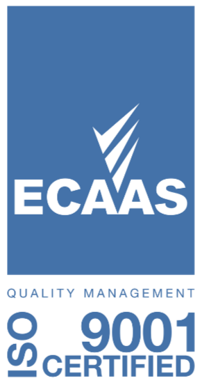 ECAAS certified ISO 9001 quality management