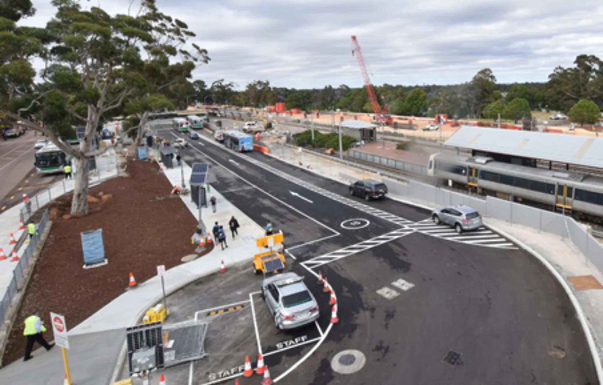 Armadale Train Station Enabling Works