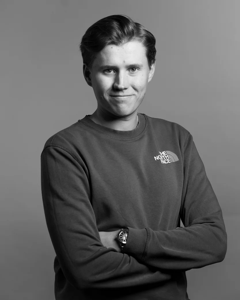 Hugo Strandberg, video creative på Holy Comms
