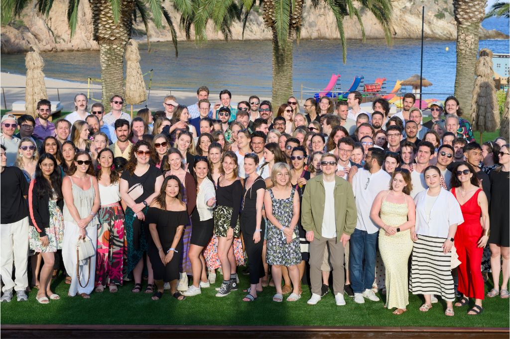 A photo of the Leapsome team at their 2024 offsite.