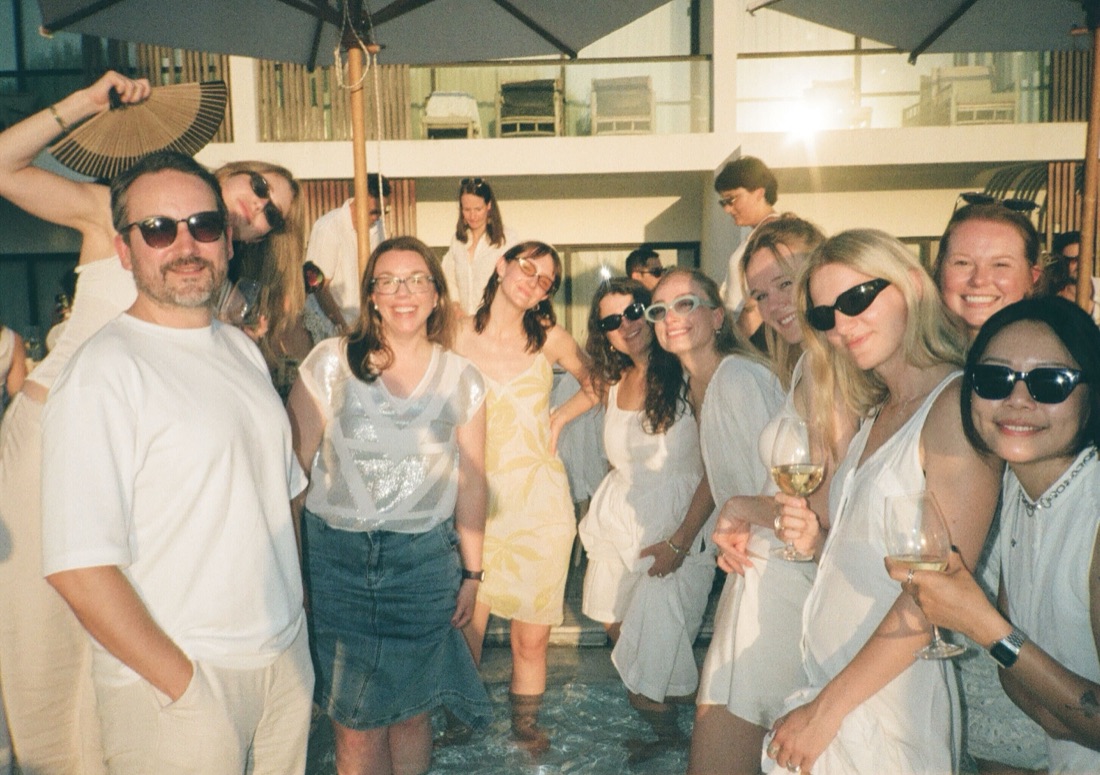 Team moment at a Leapsome offsite