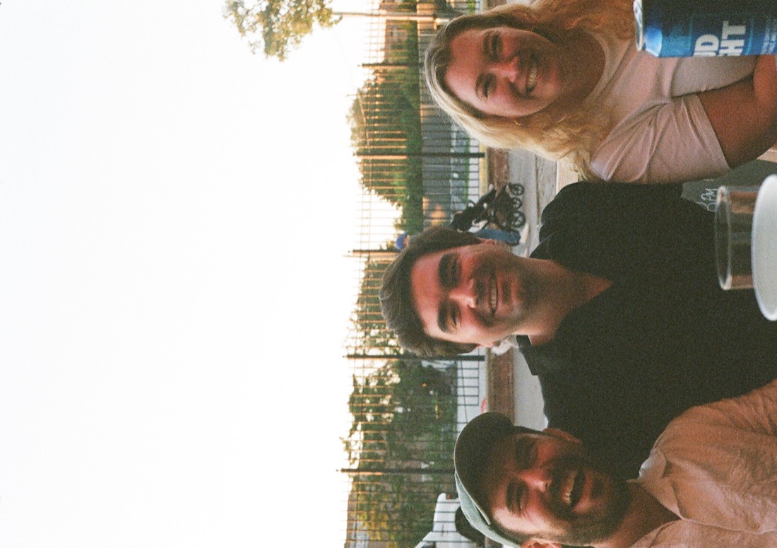 The team by the pool at an offsite
