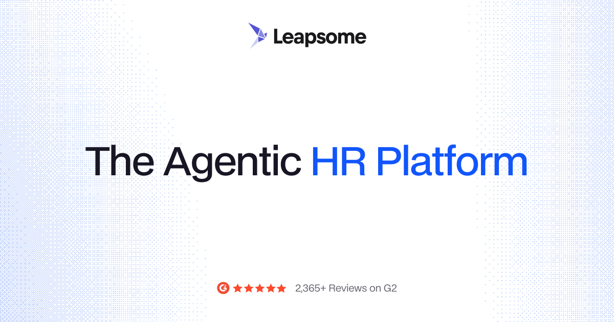Leapsome AI Agents website preview