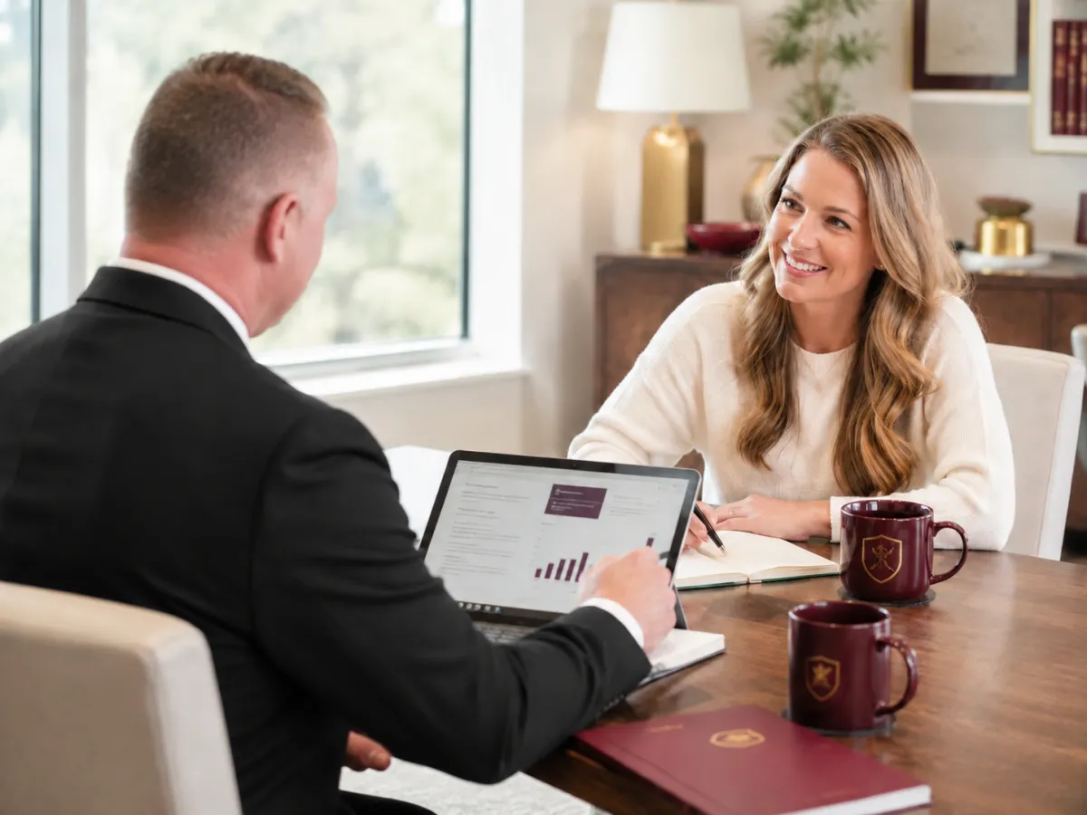 Executive technology advisory conversation with a business leader
