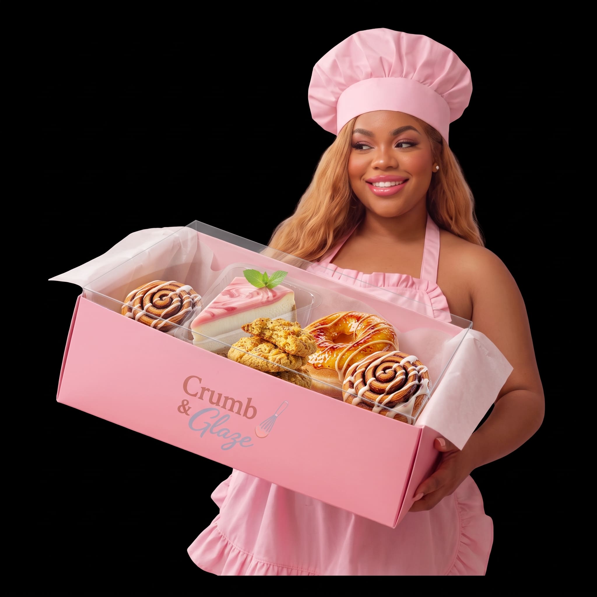 Crumb & Glaze Mystery Box filled with surprise bakes