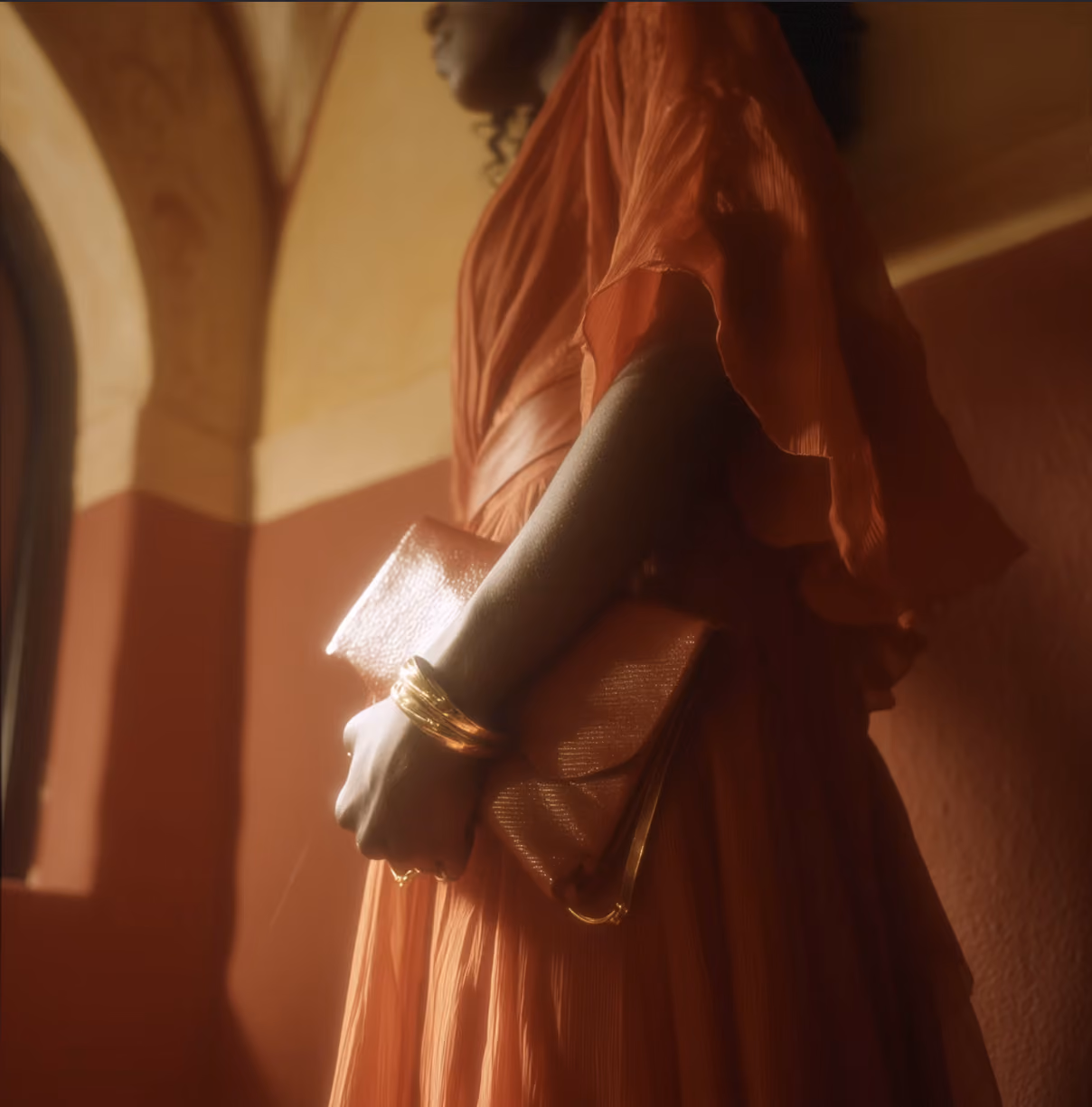Editorial fashion image featured in Zuri's story section