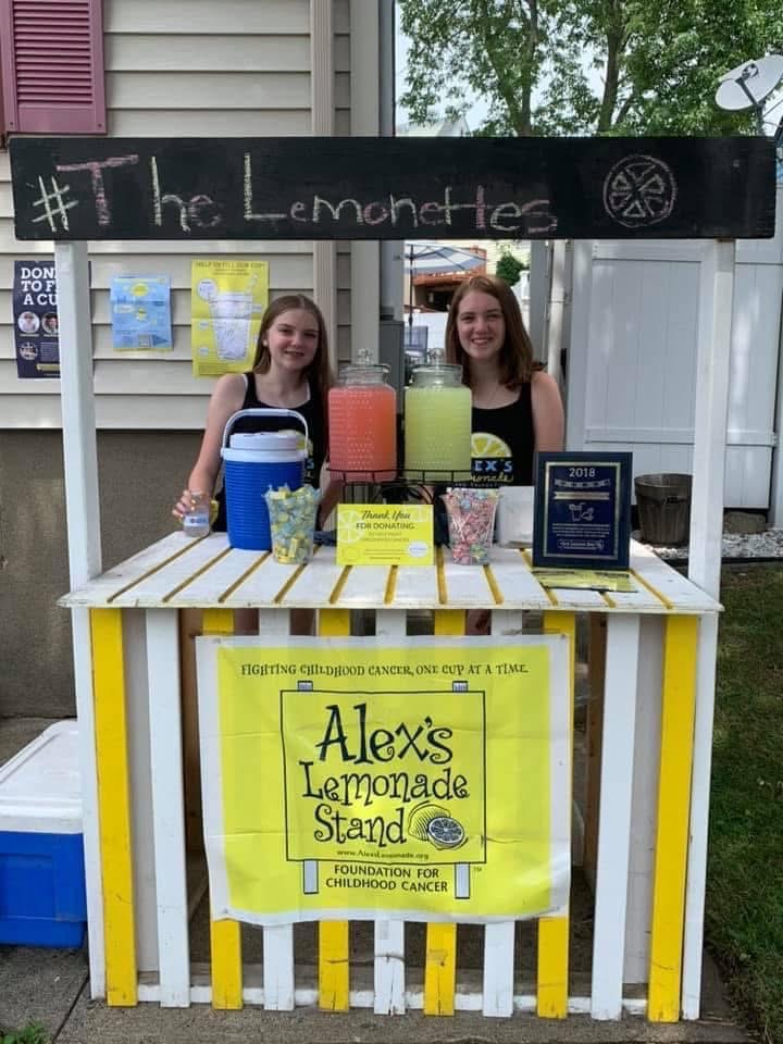 Kayla and Jordan running the stand in recent years