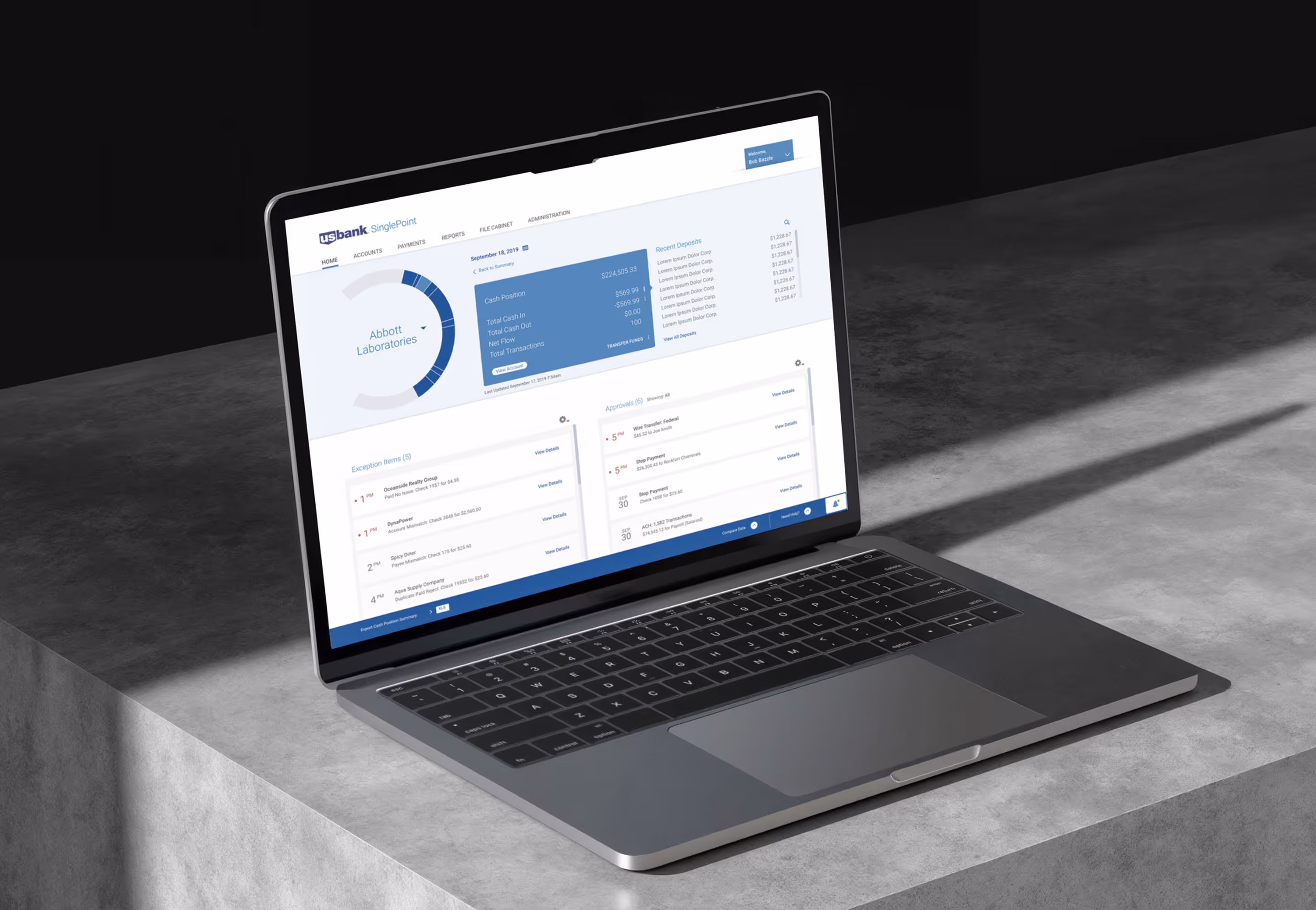 A laptop where the homepage of Pivot is displayed