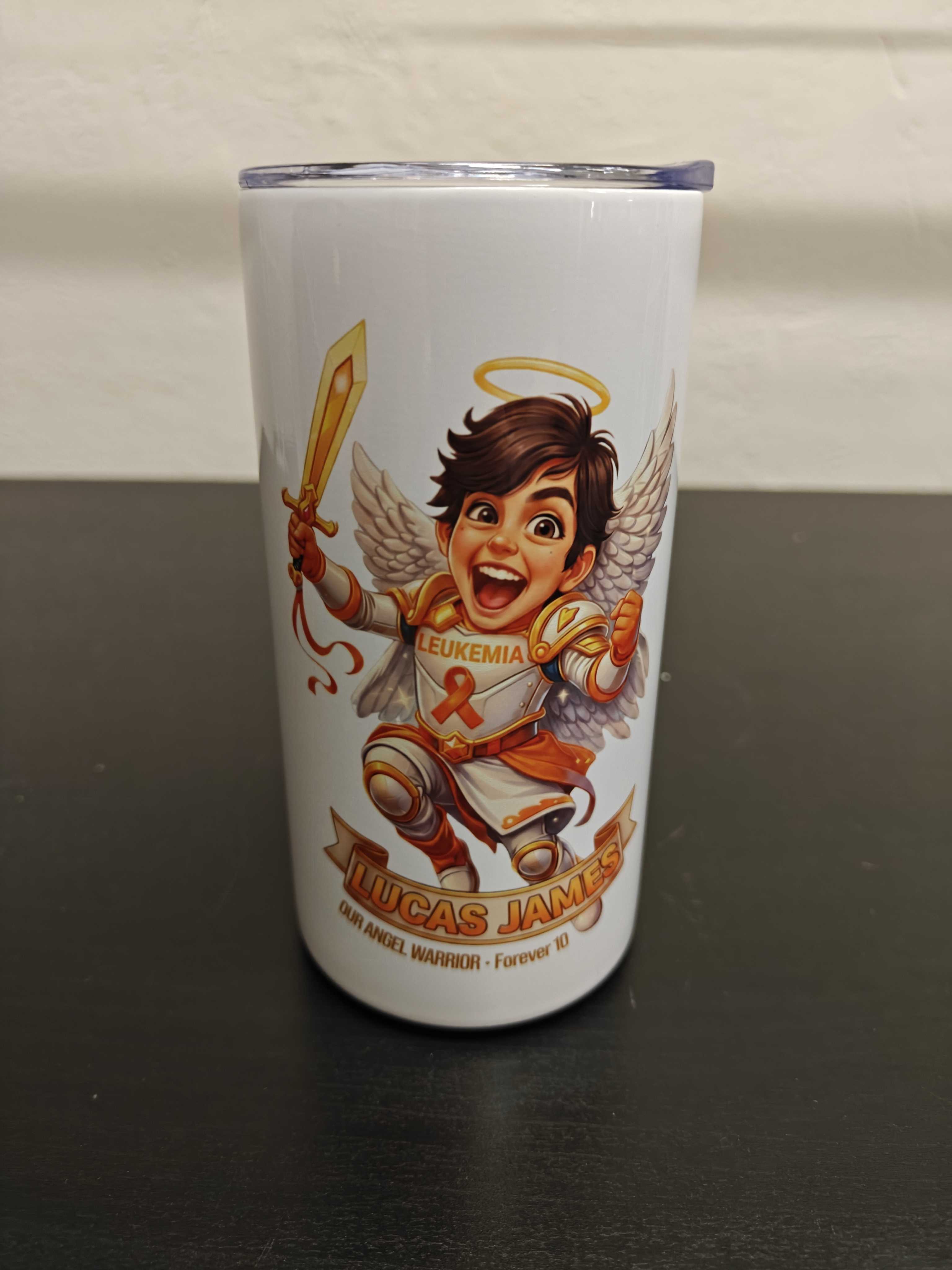 Sublimation printed tumbler