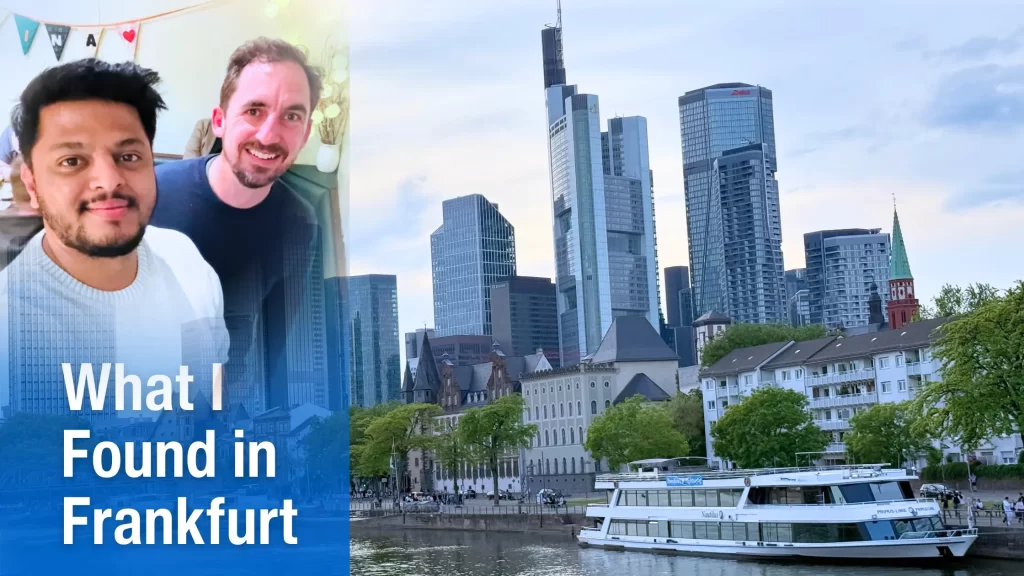 Yuvraj Kasture and Janus Boye at CMS Summit 26 in Frankfurt
