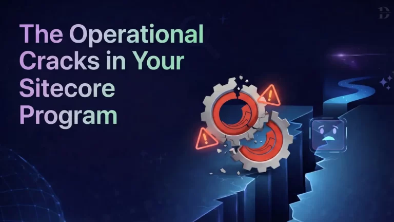 Why Sitecore Programs Fail After Year One | The Hidden Operational Gap
