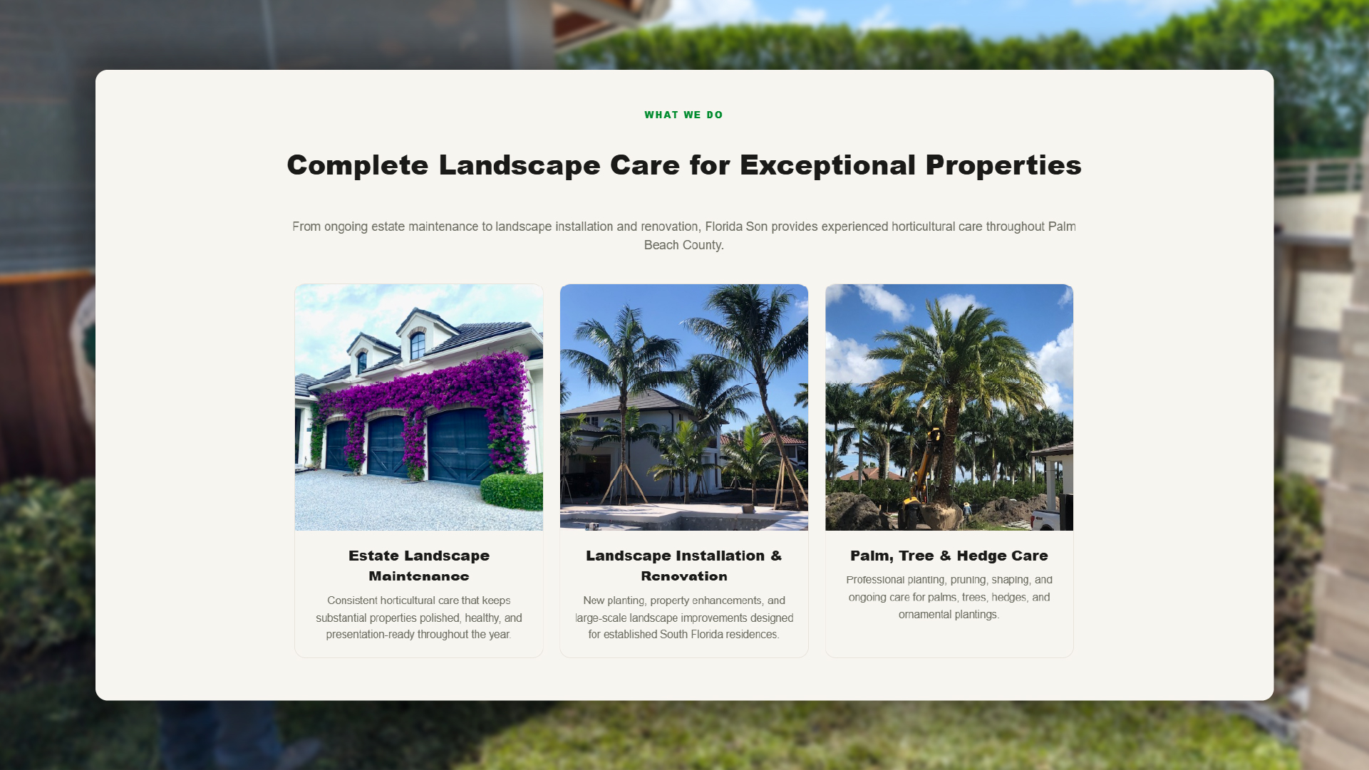 Florida Son Landscaping