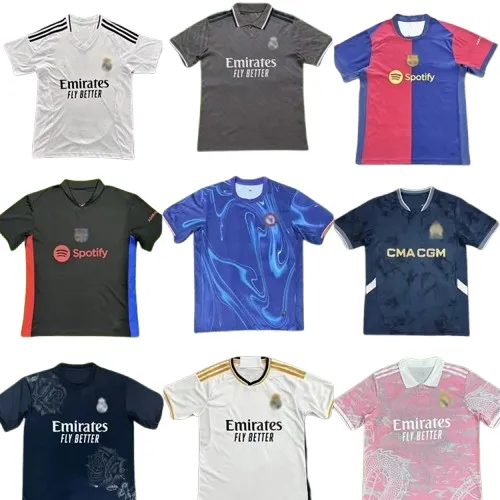 Bunch of Football Jerseys