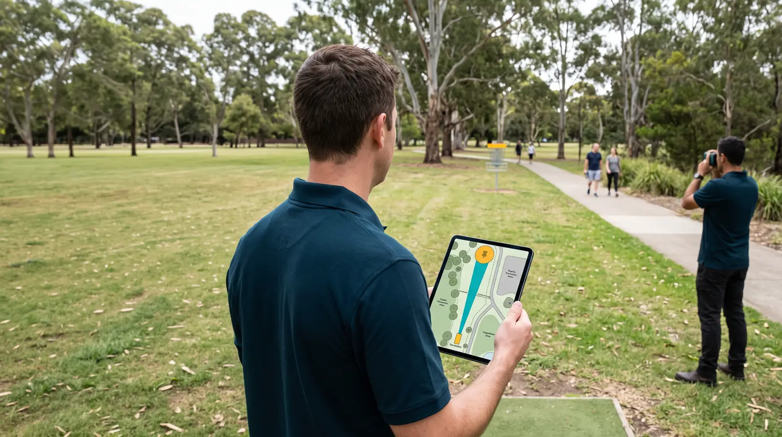 Throw zones and buffer distances mapped for safety