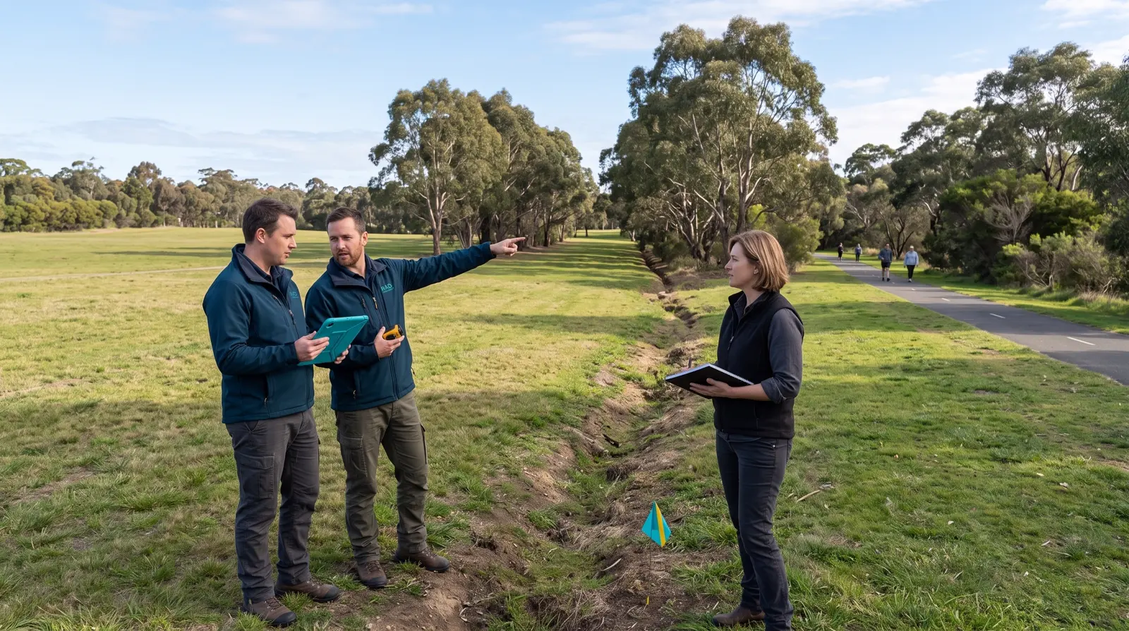 Bushland site being assessed for a disc golf course