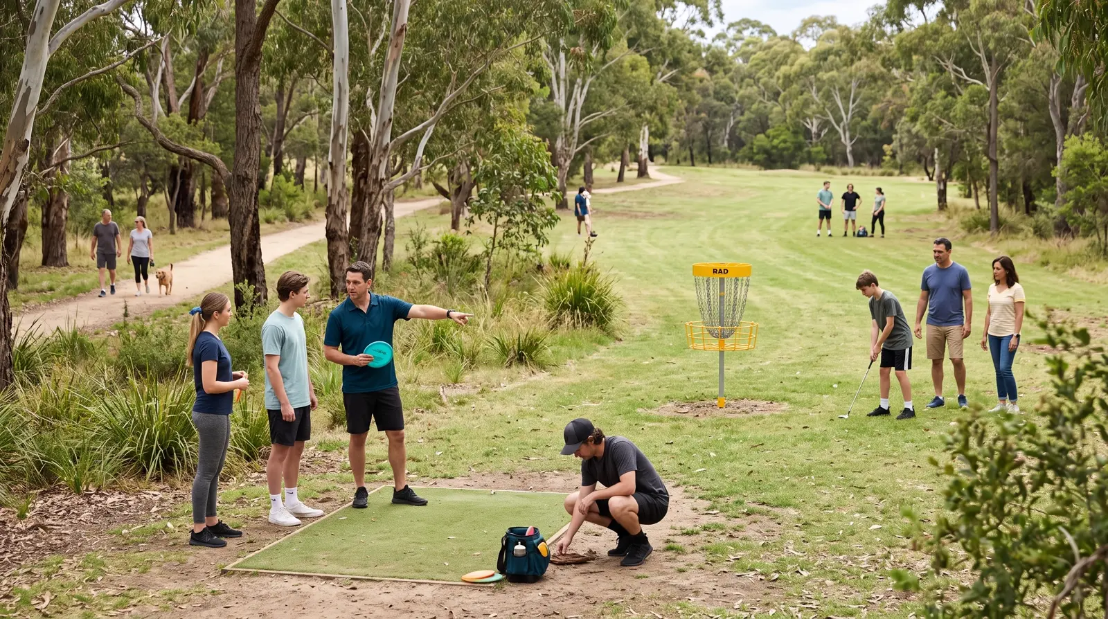 A well-used course kept in good condition