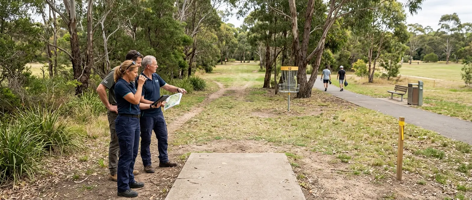 An established disc golf course due for a second look