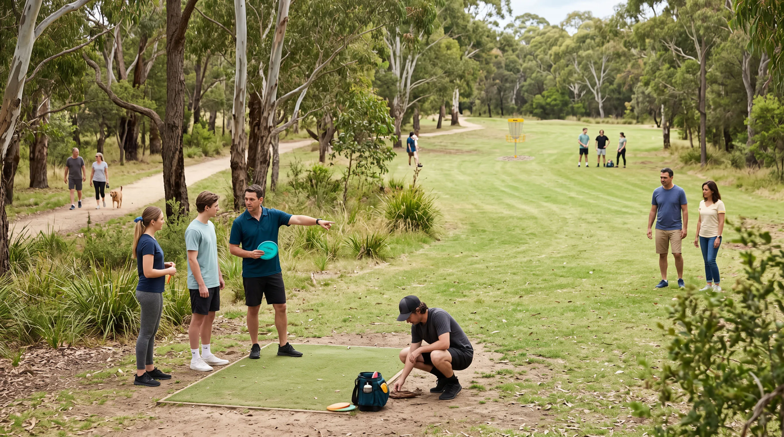 A well-used course kept in good condition
