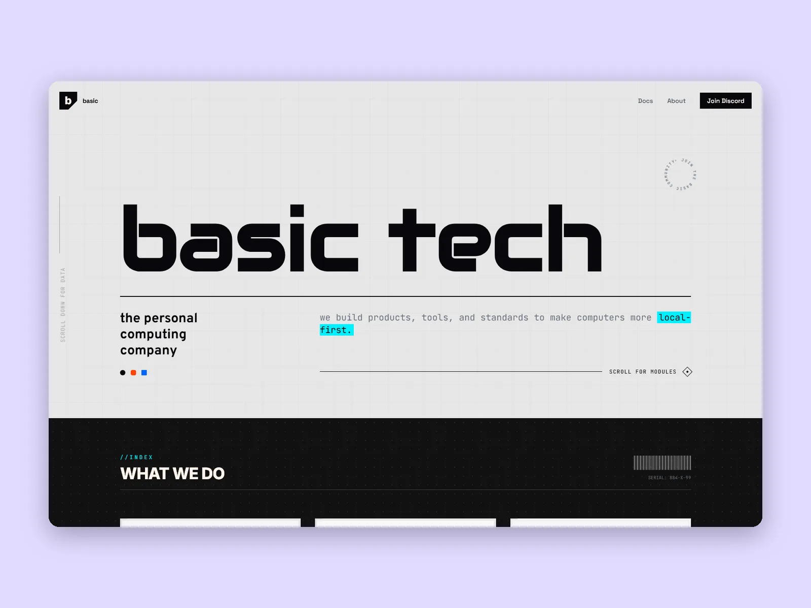 Basic.tech developer platform engineered with Horizon Labs