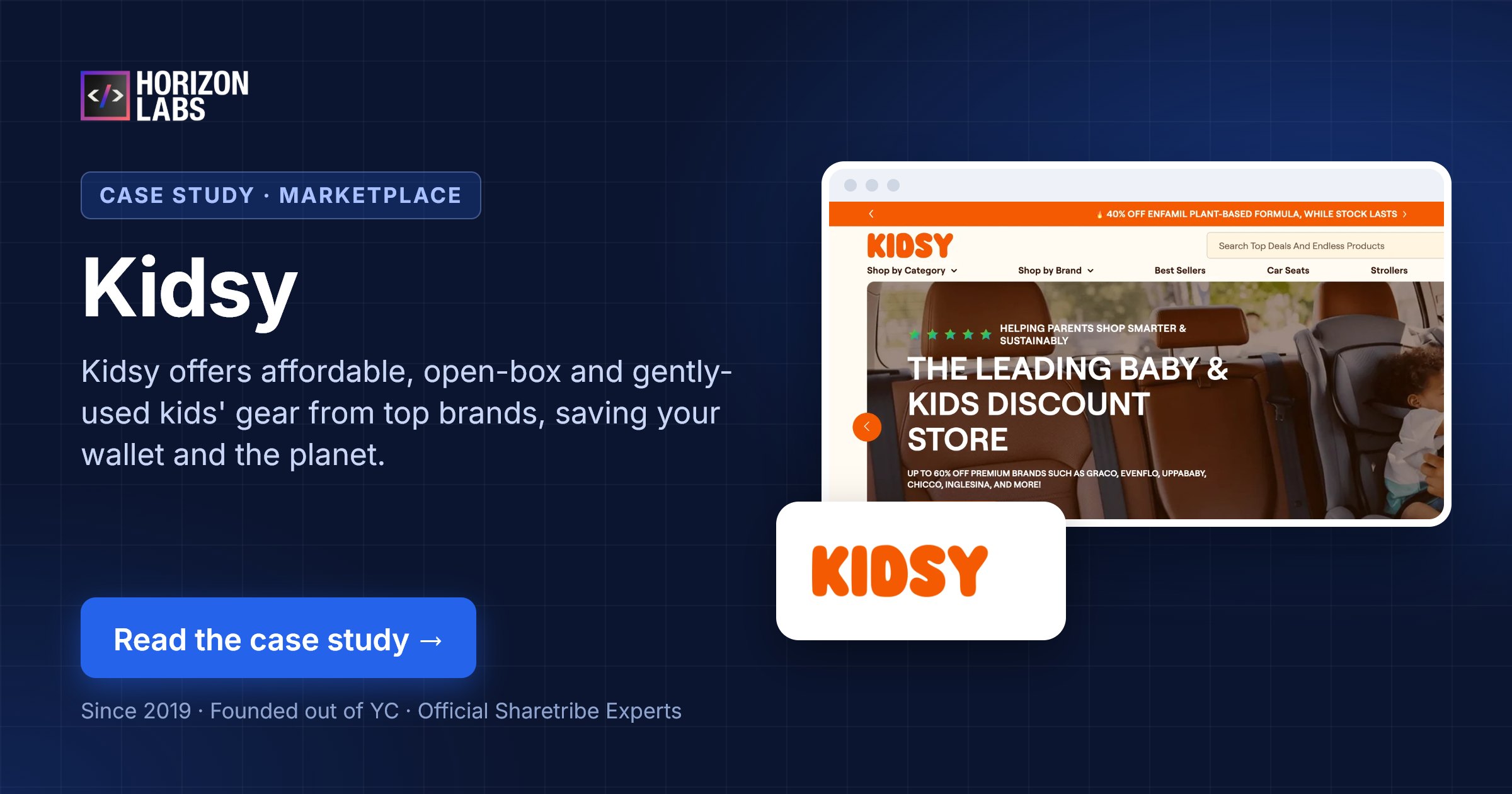 Kidsy consignment marketplace
