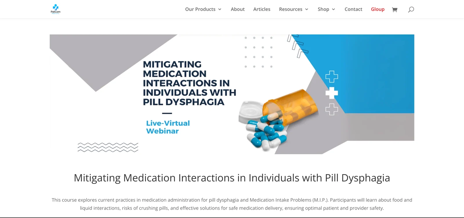 Patcom Medical product screenshot built by Horizon Labs