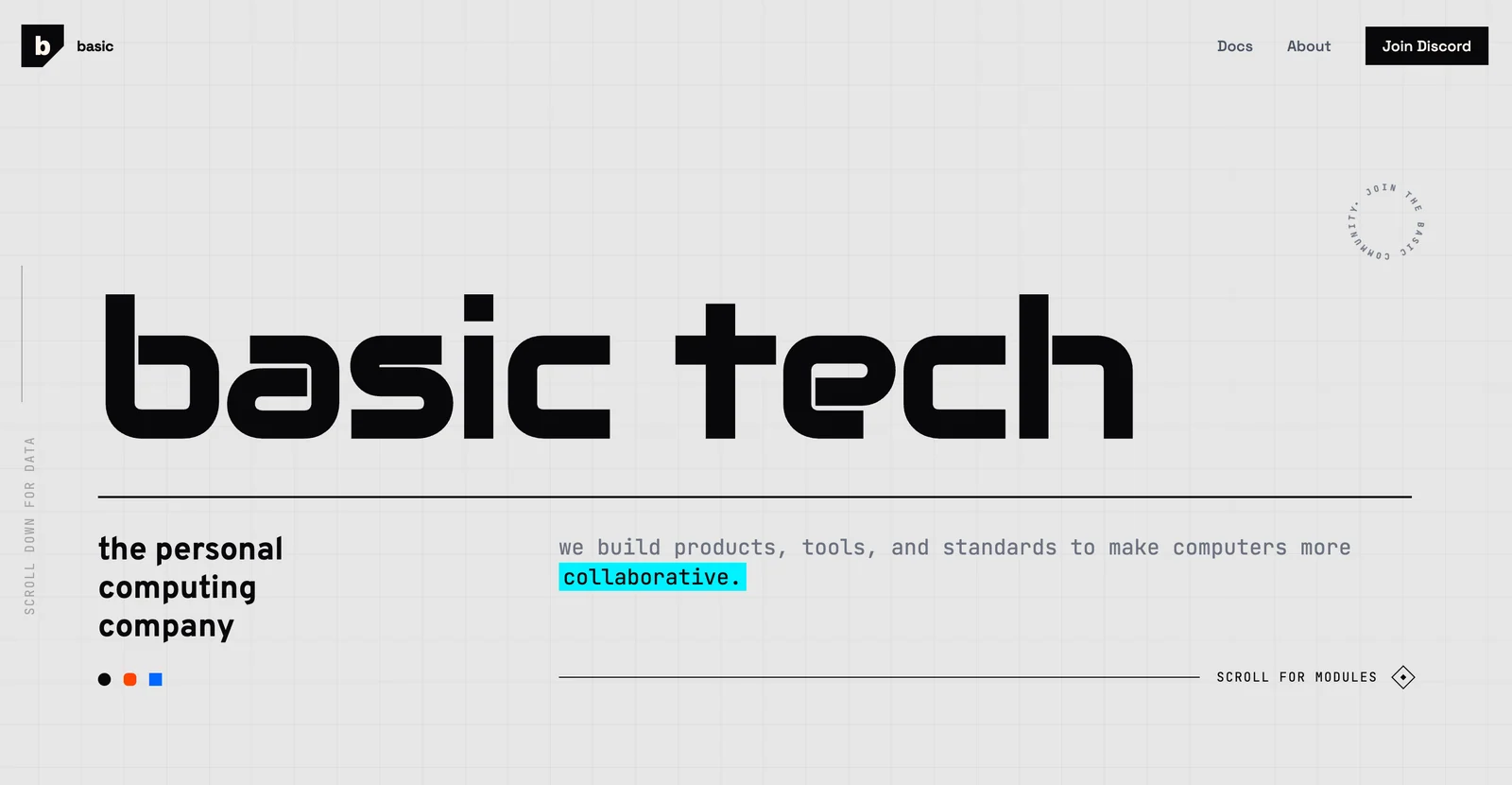 Basic.tech product screenshot built by Horizon Labs