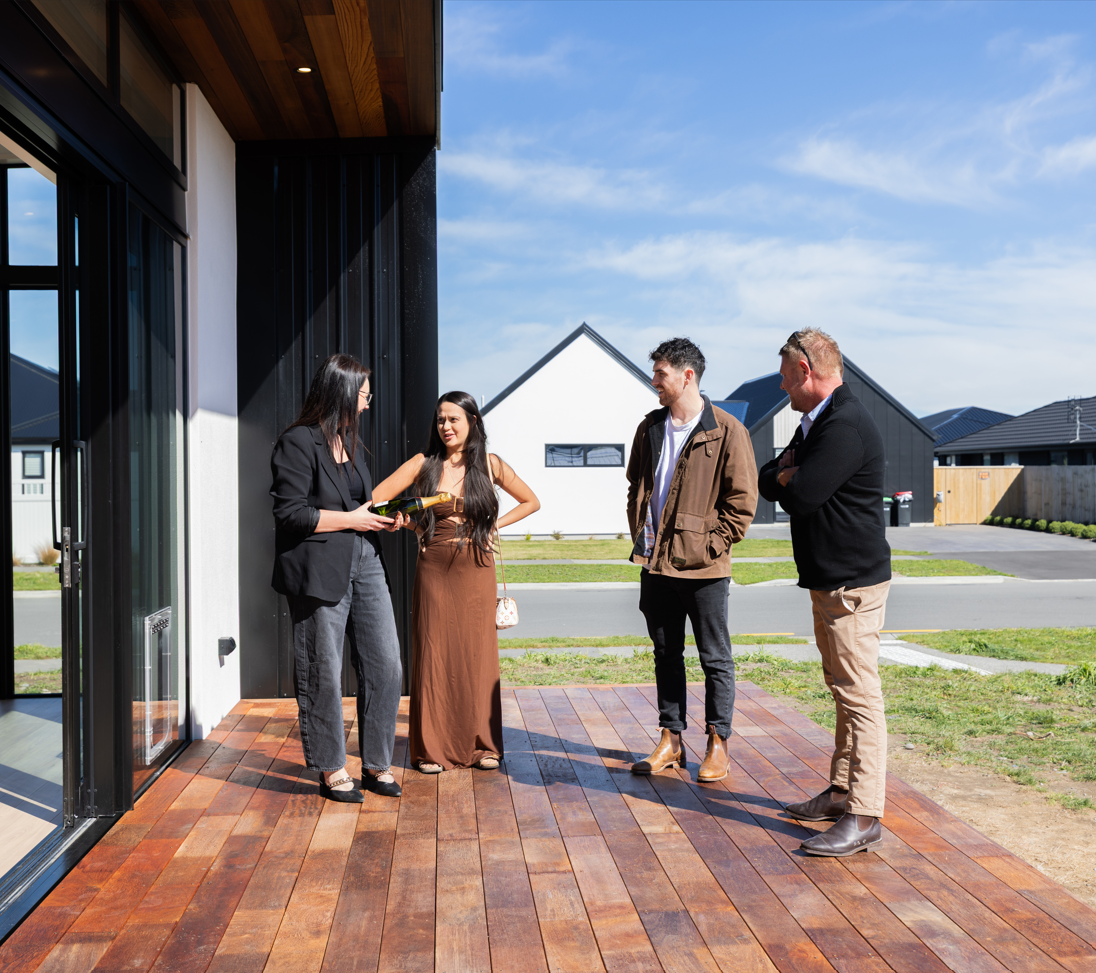 The Forte owners on site