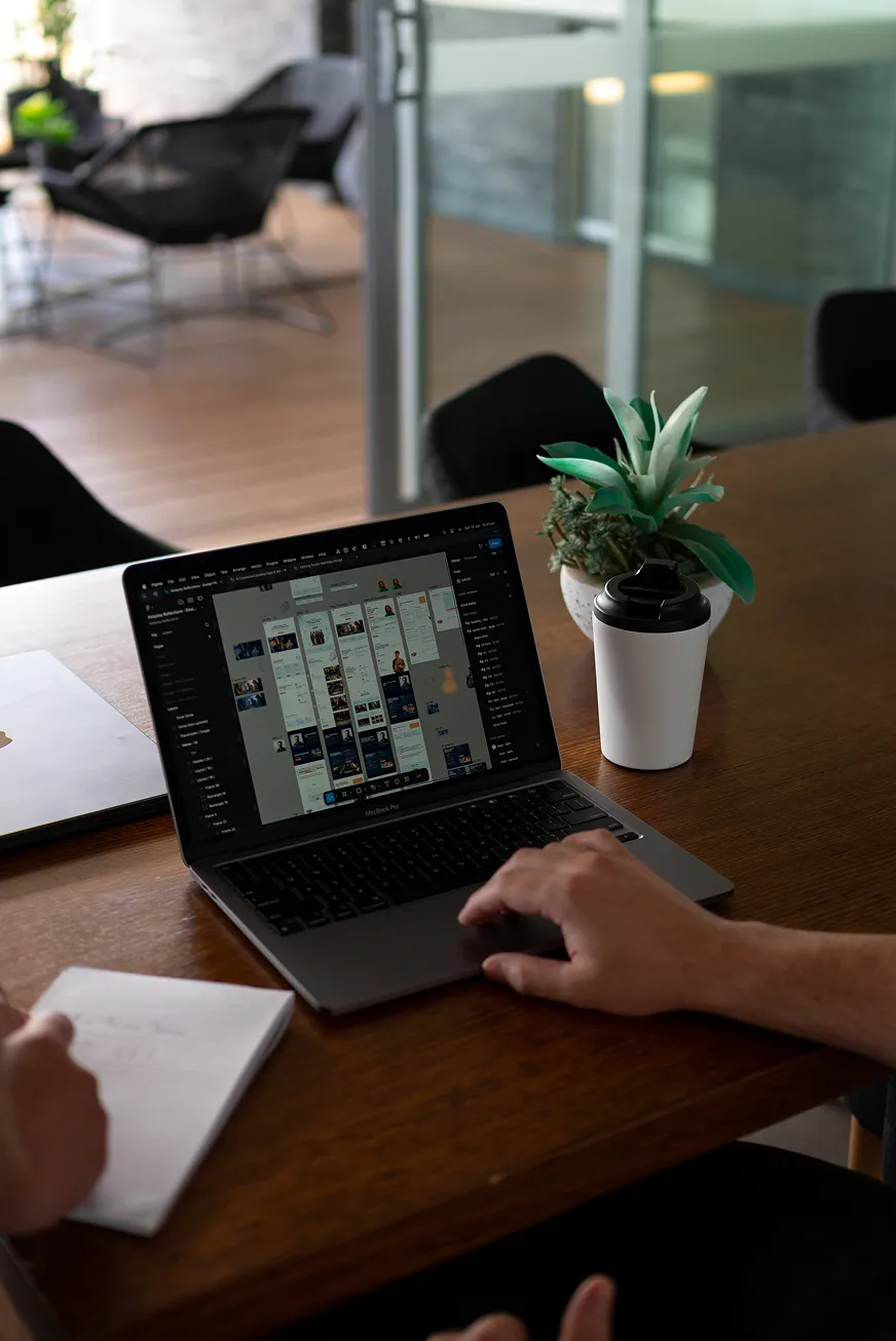 Pareto Creative working session with a client