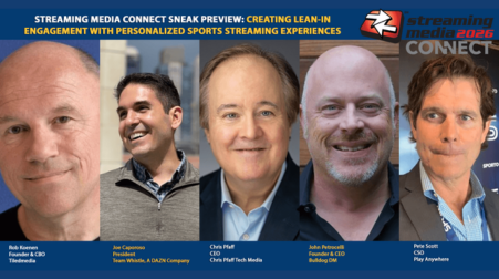 Fans Forward: Creating Lean-In Engagement With Personalized, Next-Gen Sports Streaming Experiences