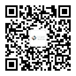 QR code for the Tiledmedia WeChat channel