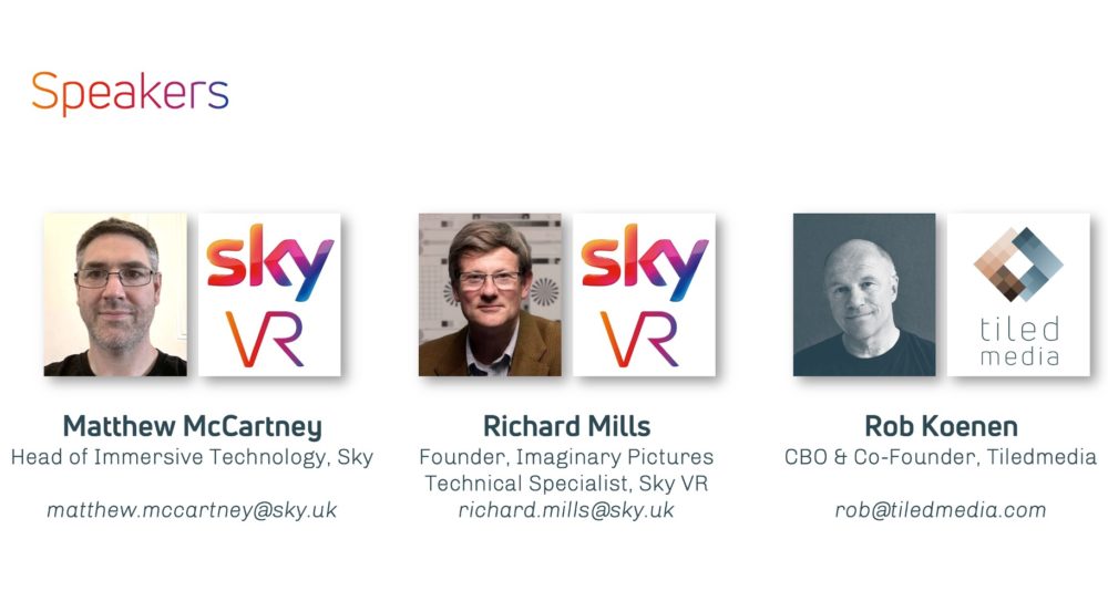 Sky and Tiledmedia talk about how they produce and distribute the English Premier League to headsets in the highest quality