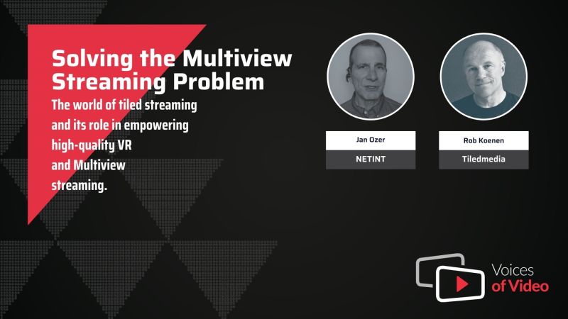This episode of the Voice on Video video podcast dives deep into the challenges and solutions for multiview streaming.