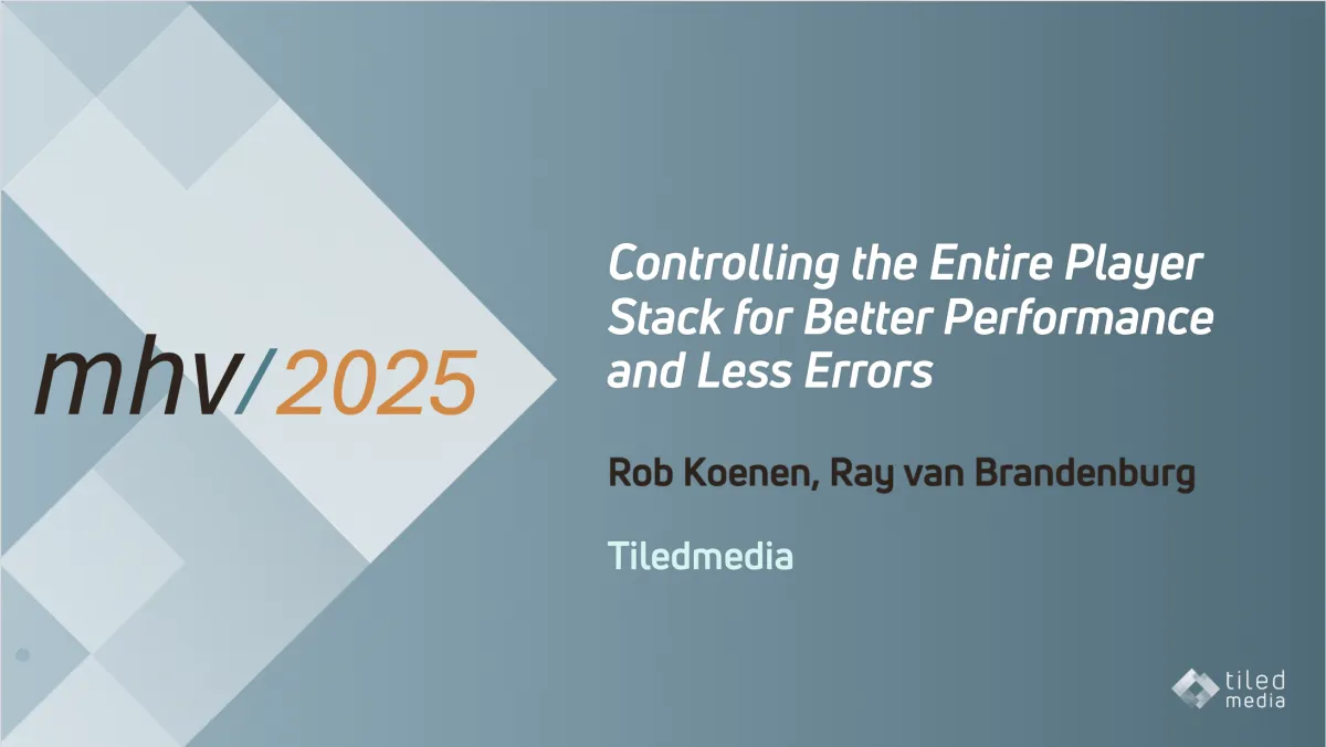 Discover Tiledmedia's insights on building a future-proof OTT video player in the latest IABM Journal.