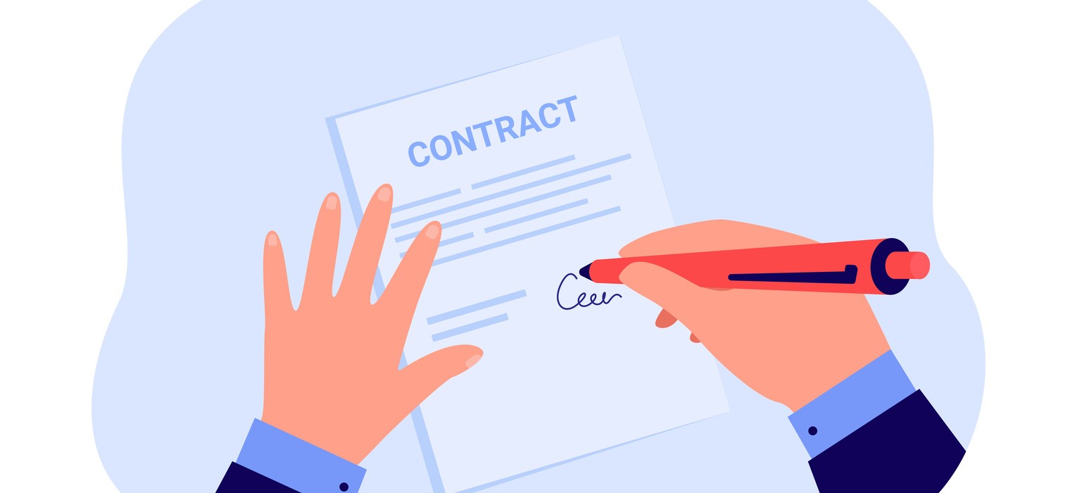 La signature de l’acte d’engagement