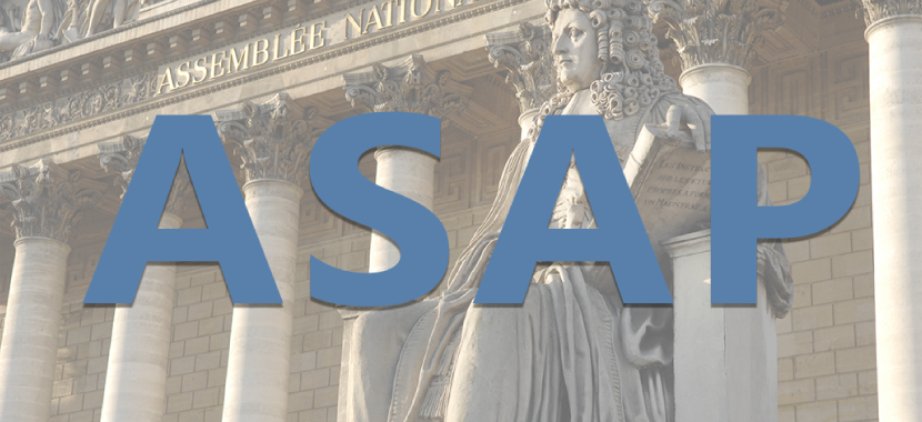 Publication de loi ASAP