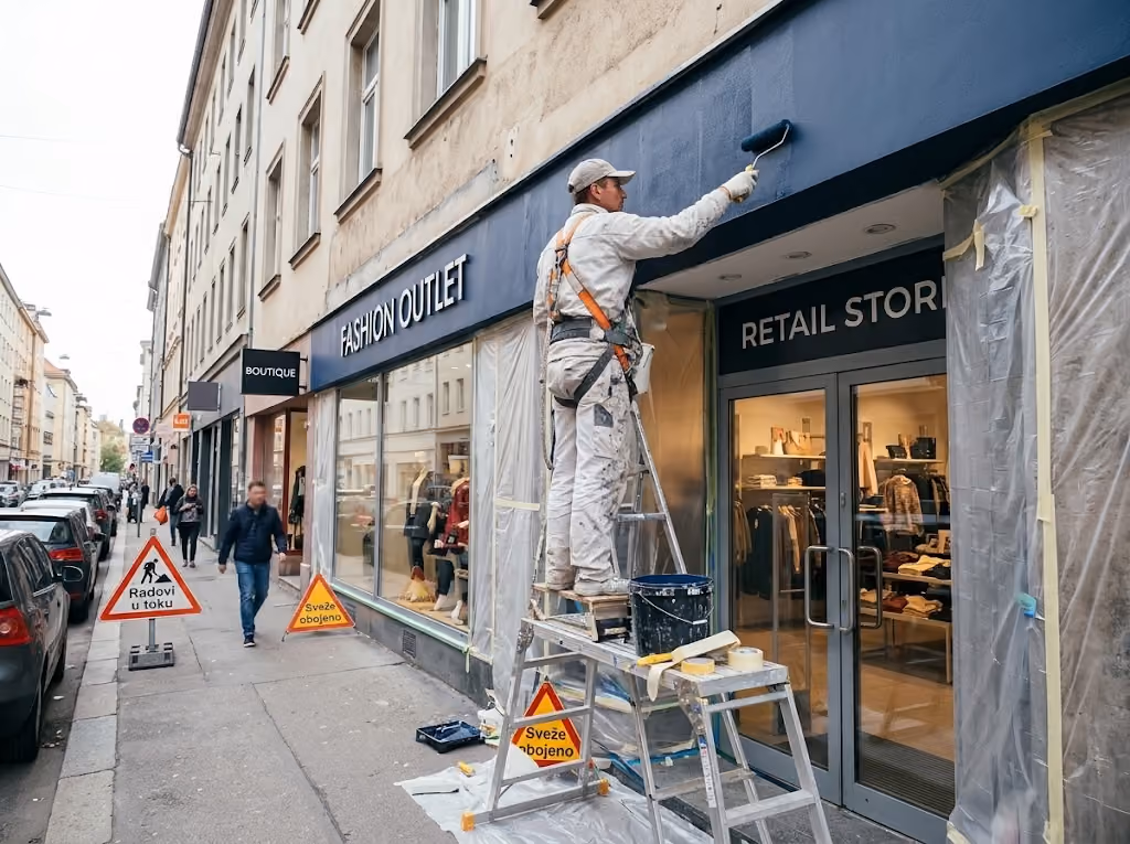 Retail Store Painting in Alpharetta, GA