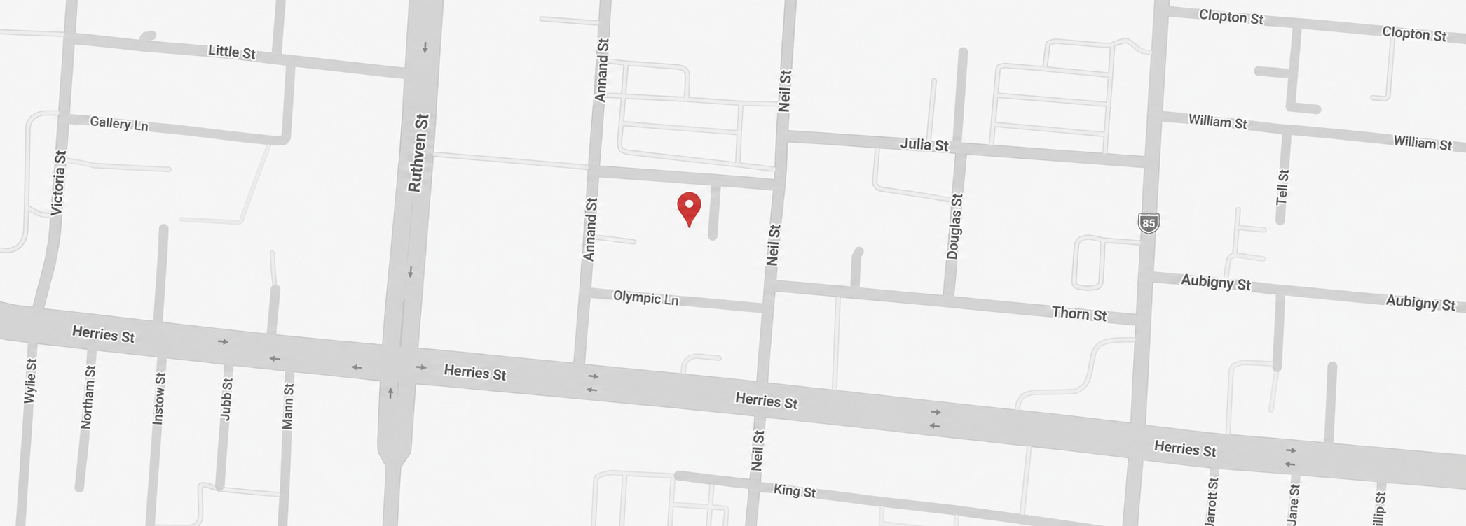 Map showing the location of PH Church Toowoomba