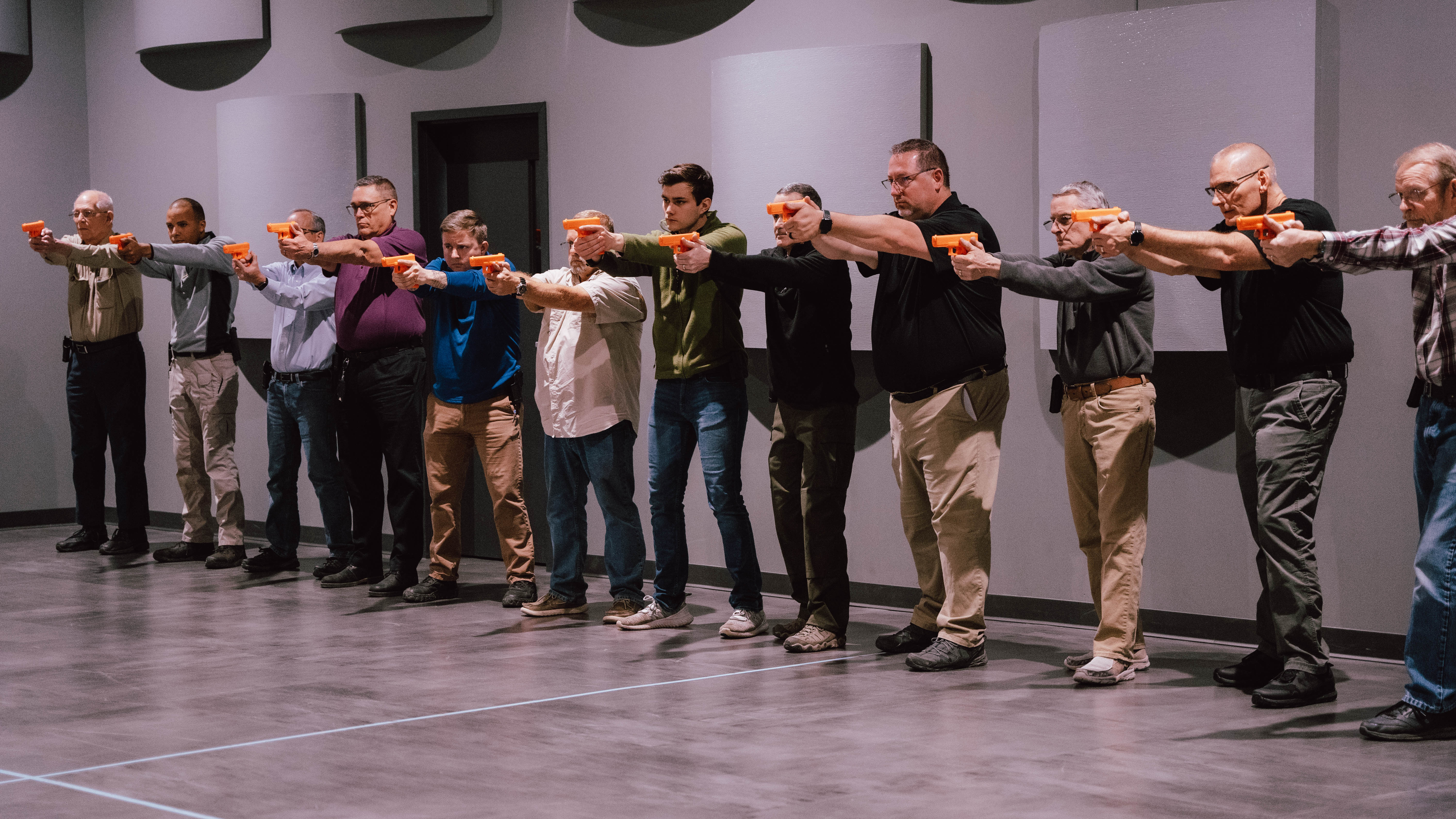 Serving Protectors training class in session