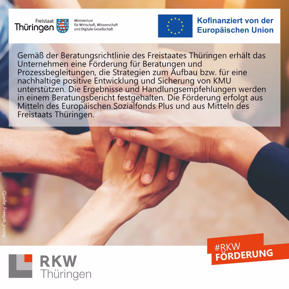 RKW Thüringen Förderung für Photonics Precision Engineering