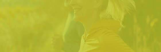 Woman running outdoors — longevity and healthy aging